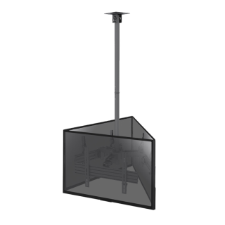 Kimex 014-6013 - Ceiling Mount for 3 TV Screens 50''-75'' Height Adjustable 86-325cm