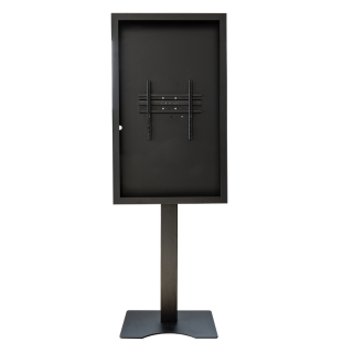 Kimex 033-1003K4 - Shop Window Stand With Box for 55'' Screens - Vesa 400x400 Max