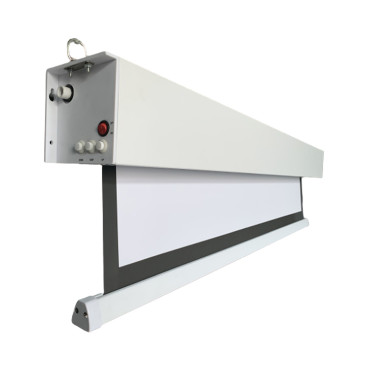 Kimex 047-1515 - Battery Powered Electric Projection Screen 2.60 X 1.46m - 16:9 Format