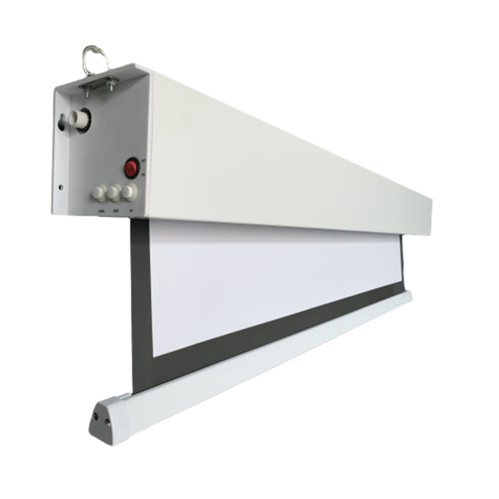 Kimex 047-1516 - Battery Powered Electric Projection Screen 2.80 X 1.58m - 16:9 Format