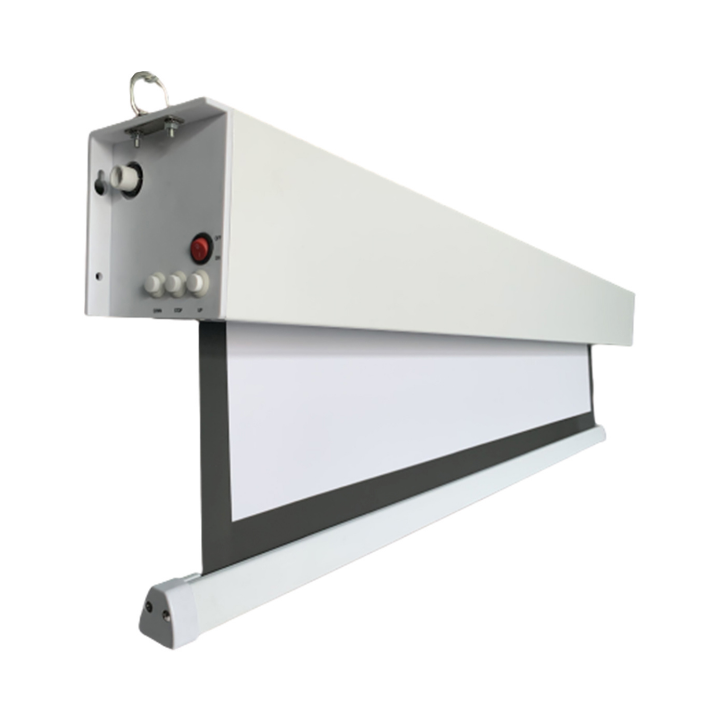 Kimex 047-1518 - Battery Powered Electric Projection Screen 3.20 X 1.80m - 16:9 Format