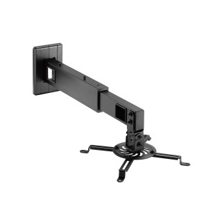 Kimex 051-1003 - Video Projector Wall Mount, Adjustable Length 46-60cm, Black