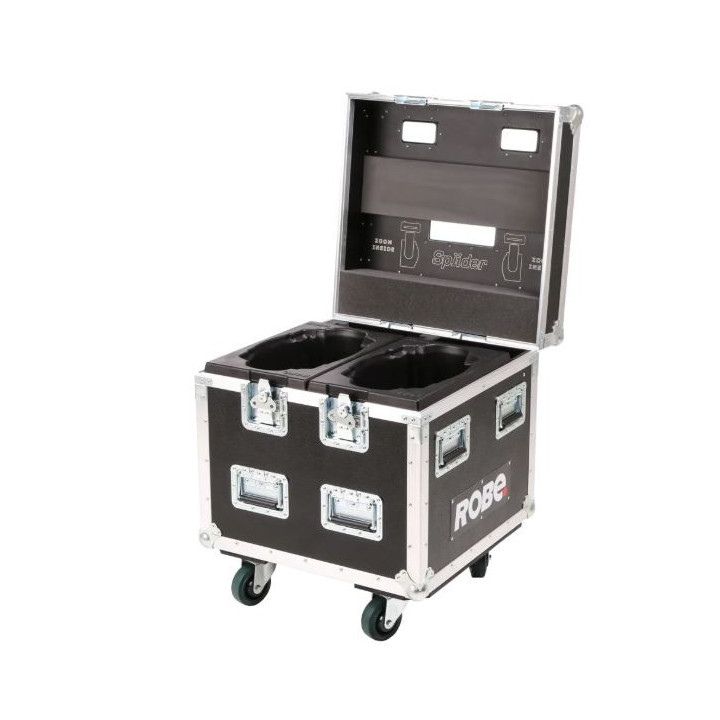 Robe lighting 10120207 - Dual Top Loader Case for ROBIN Spiider