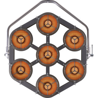 Robe lighting 10755001 - pixelPATT in Dual Top Loader Case