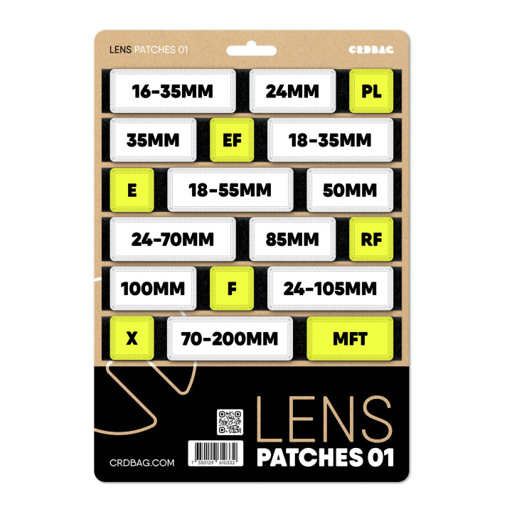 Adicam OE-013-003 - CRDBAG Lens Patches 01