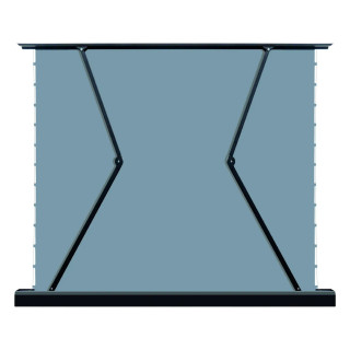 Kimex 049-3717W - Motorized tensioned pop-up projection screen 3.32 x 1.87m