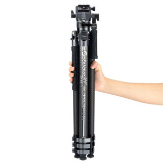 FotoPro X-AIRFLY Max Video - Lightweight 2-in-1 Tripod