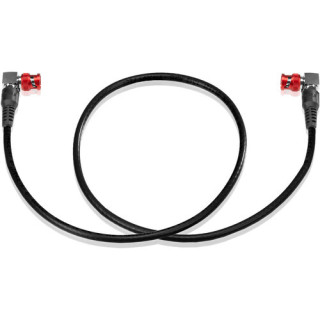 Shape 12G24 - 4K-12G SDI Coaxial Cable 24" 90 Degree Connectors