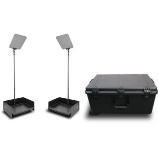 Prompter People PRO-SP24PHBKIT-CARB - PP-Stage Pro 24" Pair High Bright KIT