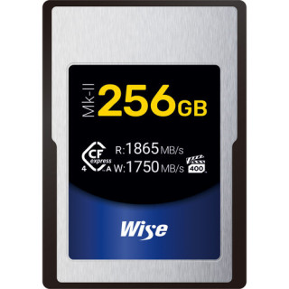 Wise WI-CFX4-A256M2 - 256GB CFexpress 4.0 Type A Mk-II Memory Card