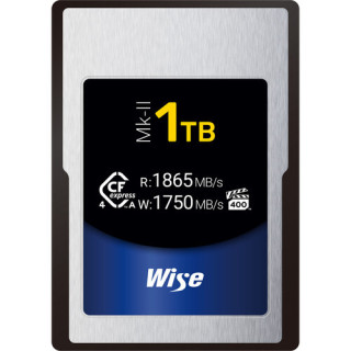 Wise WI-CFX4-A1024M2 - 1TB CFexpress 4.0 Type A Mk-II Memory Card