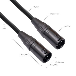 Sidus Link 5-Pin XLR male to 5-Pin XLR Male Adapter