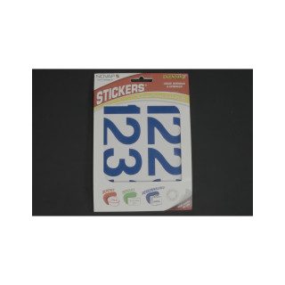 Cineboutique A-06CHI60BL - Adhesive number 60 mm Blue