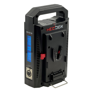 Hedbox HED-DC150V - Dual Digital V-Mount Battery Charger with Power Bank Function