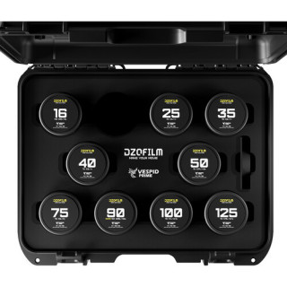 DZOFilm DZO-VP9PL - Vespid Prime 7-Lens Kit (16 T2.8 + 25/35/50/75/100/125 T2.1)
