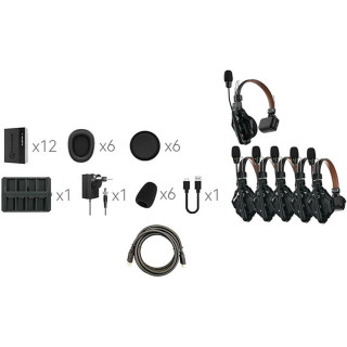 Hollyland 5803-6S - Solidcom C1 Pro-6S (6-person headset System)