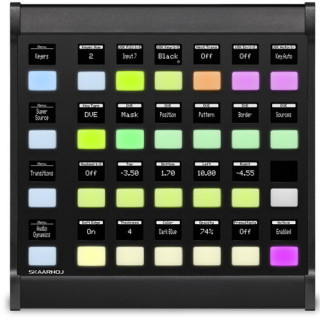 Skaarhoj QUICK-SHOT-V1B-BK - Quick Shot w/Blue Pill Inside - Black