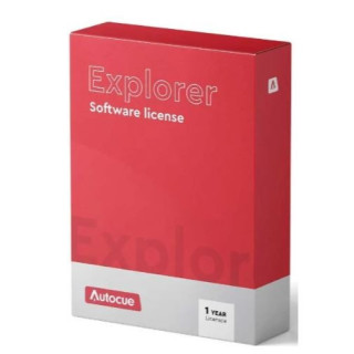 Autocue P7017-0022 - Explorer software pack, lifetime license