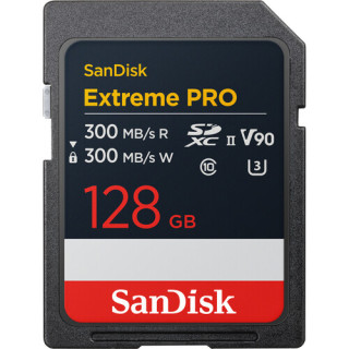 Sandisk SDSDXDM-128G-GN4IN - 128GB Extreme PRO UHS-II SDXC Memory Card